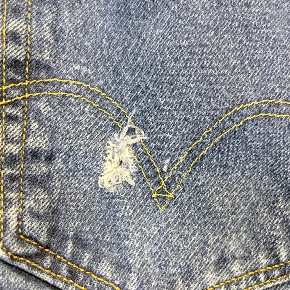 Levi's 505 Straight Fit Jeans Blue Denim 100% Cotton 40x30